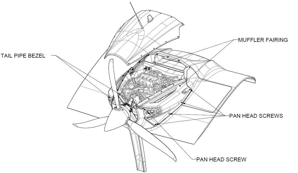 Remove Engine Cowlings